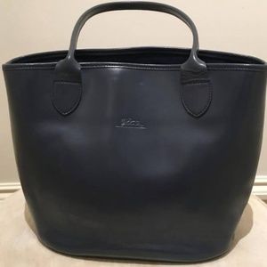 Longchamp zip bucket bag